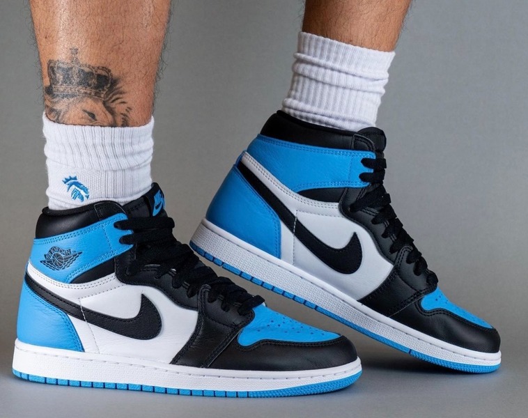 Jordan 1 unc on sale toe